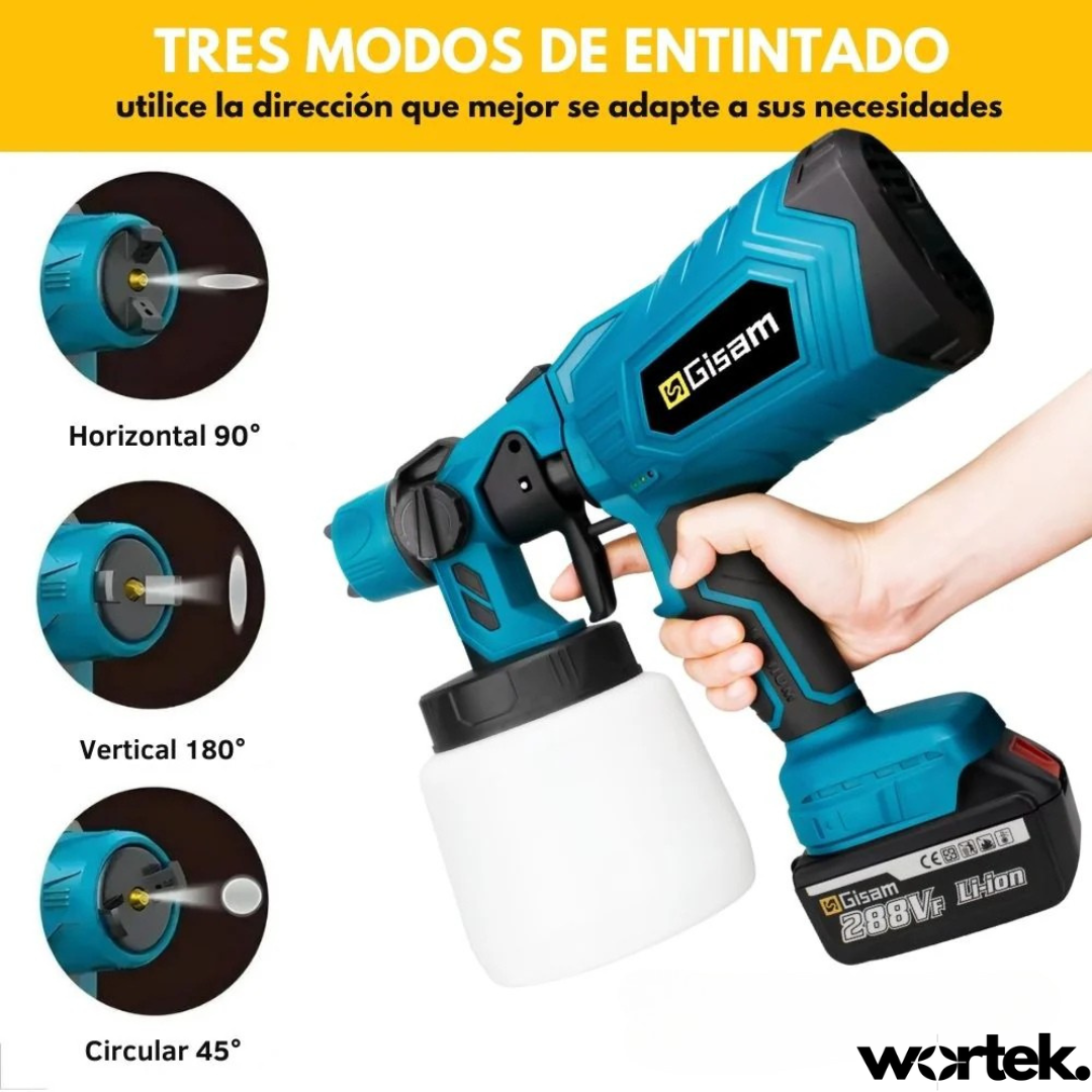 SprayMaster PRO™ - Pistola Pulverizadora Inalámbrica Profesional - Image 2