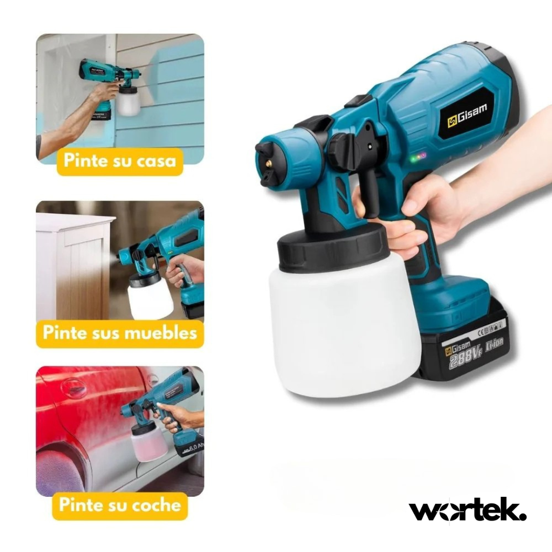 SprayMaster PRO™ - Pistola Pulverizadora Inalámbrica Profesional - Image 4
