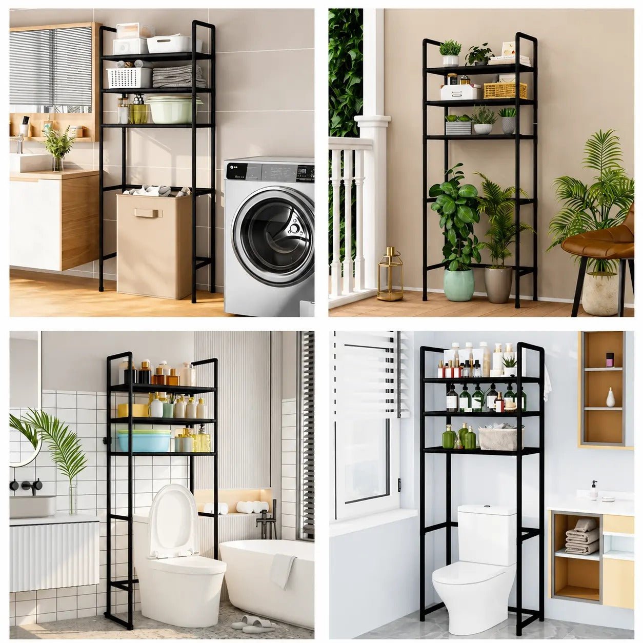 TorreMax™ - Estante Organizador de Baño 4 Niveles - Image 4