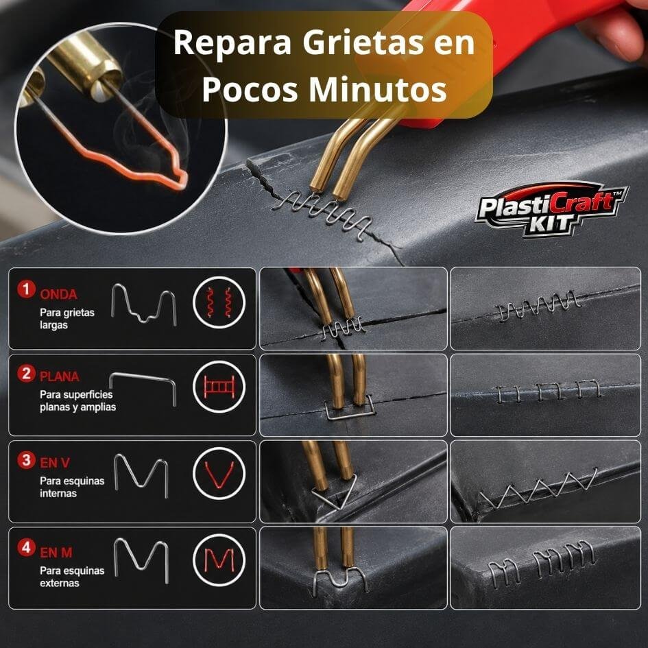 PlastiCraft™ KIT- Repara Plásticos Rotos y Evita Costosas Reparaciones - Image 2