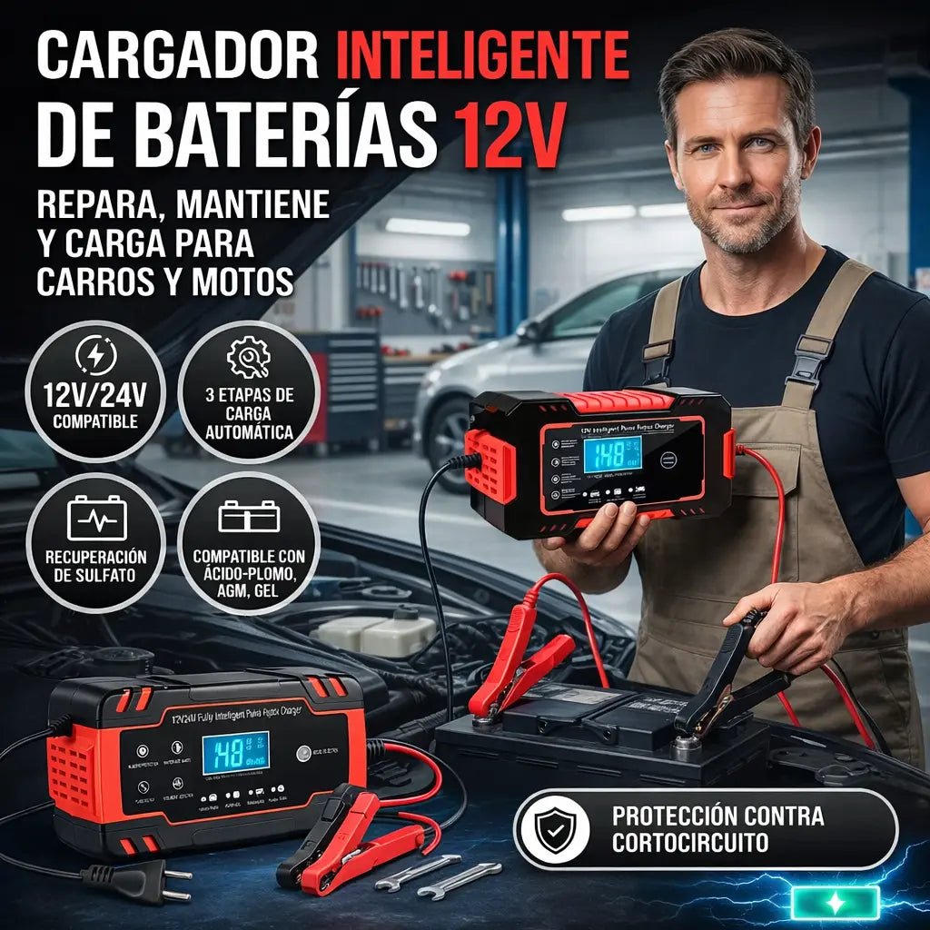 Super Arrancador de Baterías 12V PowerShield™