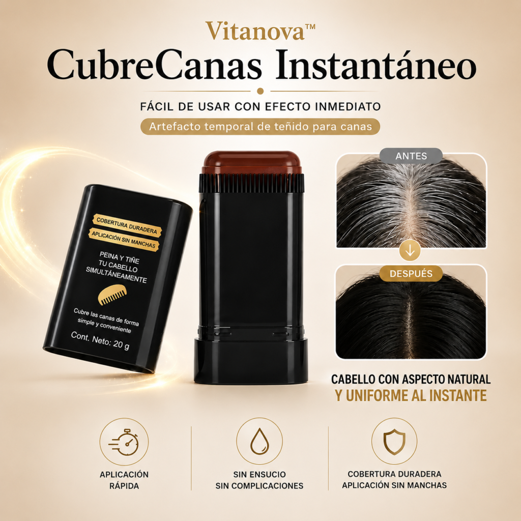 2x1 - CubreCanas Instantáneo Vitanova™ [RECUPERA TU CABELLO EN SEGUNDOS]
