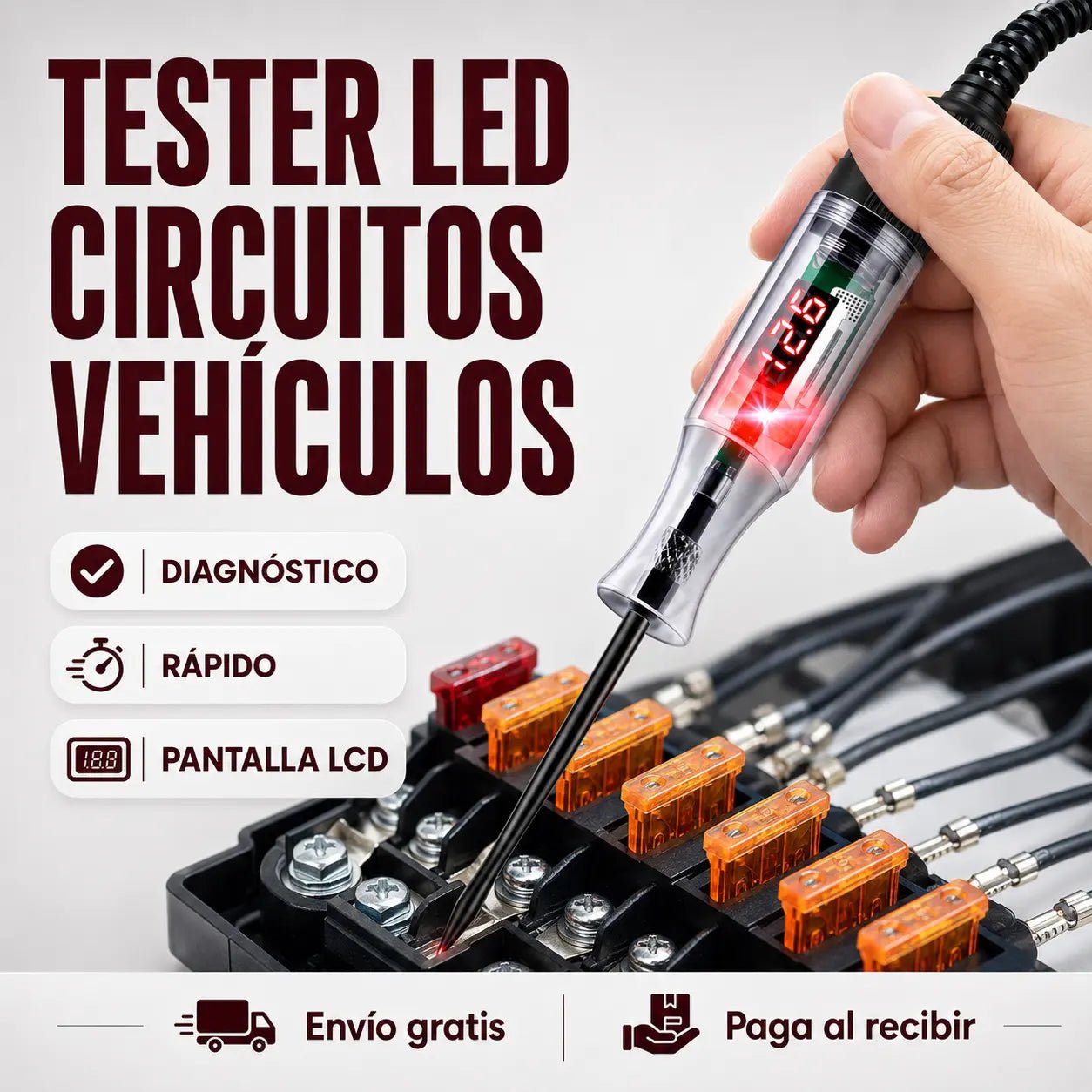 Tester LED de Circuitos Para Vehículos PowerMax™ - Image 3