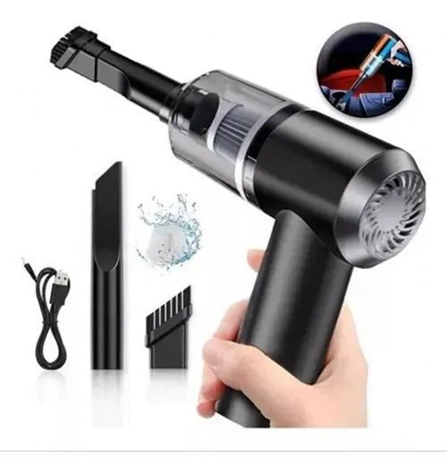 Hidrolavadora Portátil Recargable 2 Baterías + Aspiradora Vacum 3 en 1 TurboJet™ - Imagem 5