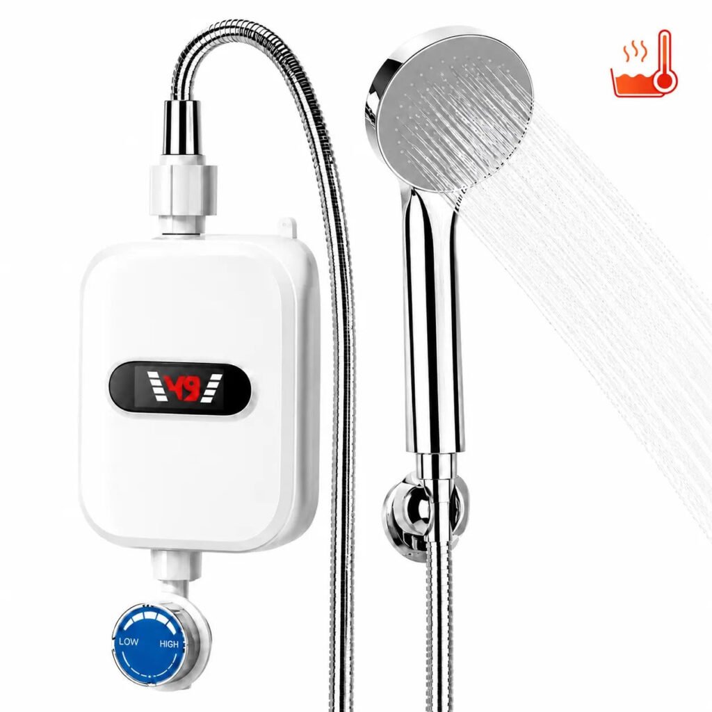 Regadera Eléctrica ThermoLux™ [AGUA CALIENTE SIN GAS]