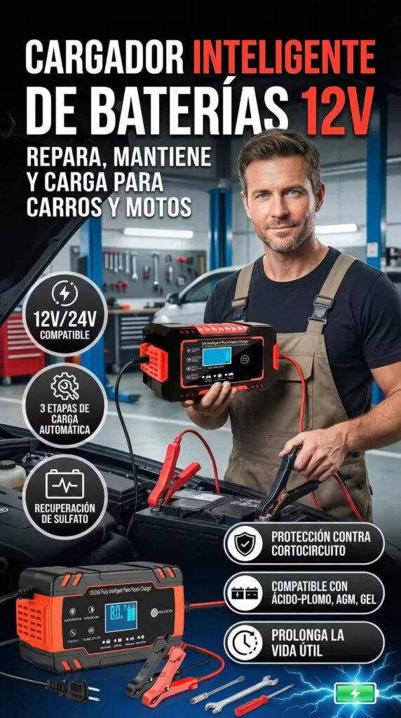 Super Iniciador Para Baterías 12V PowerShield™
