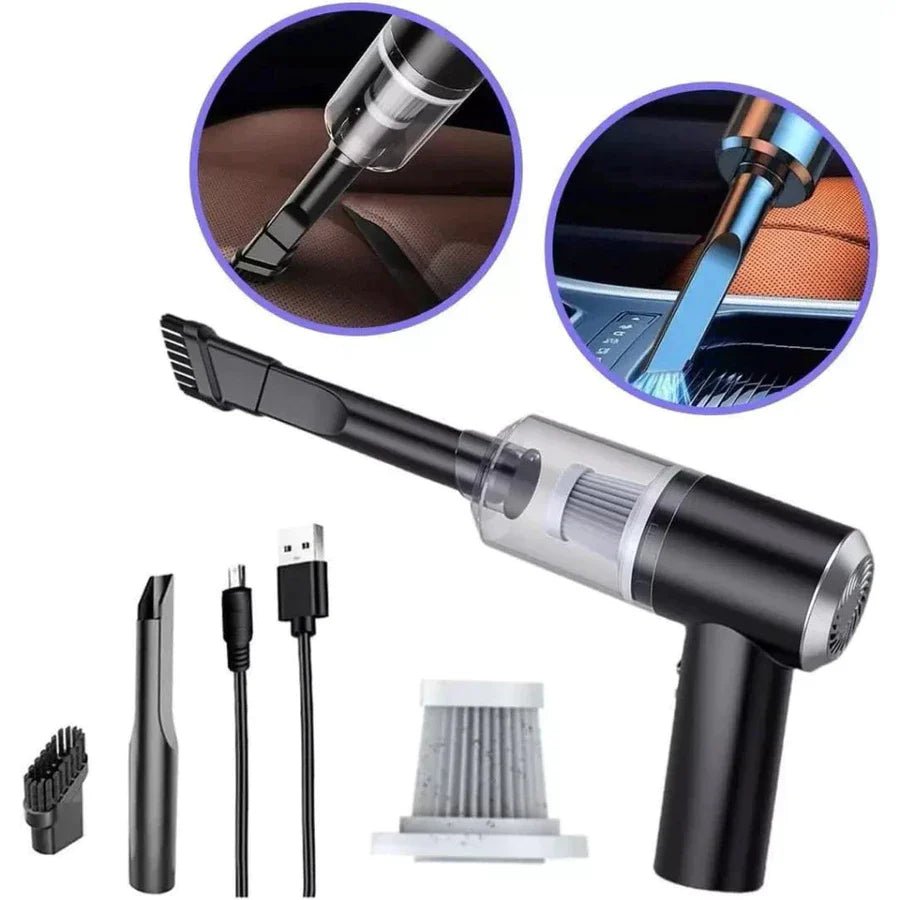 Hidrolavadora Portátil Recargable 2 Baterías + Aspiradora Vacum 3 en 1 TurboJet™ - Imagem 6