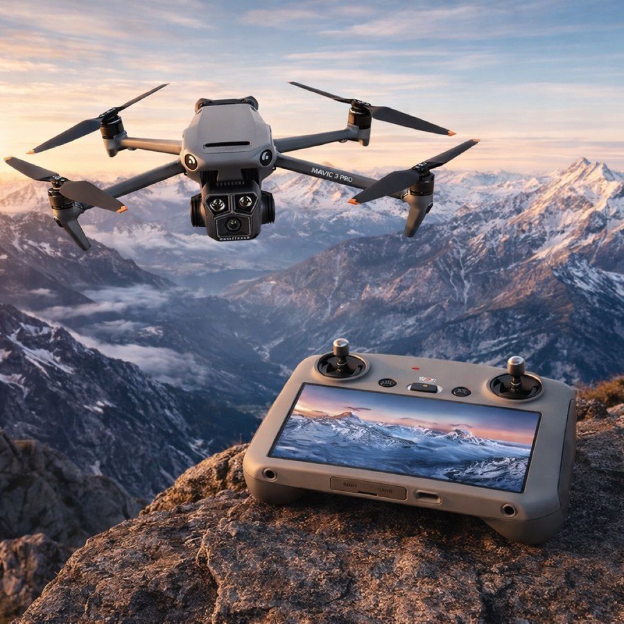 Dron Max Sky Vision 4K con control remoto