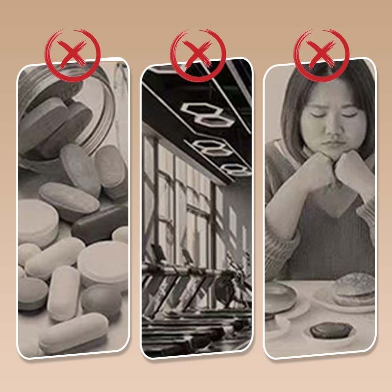 Sin pastillas, sin gimnasio, sin dietas